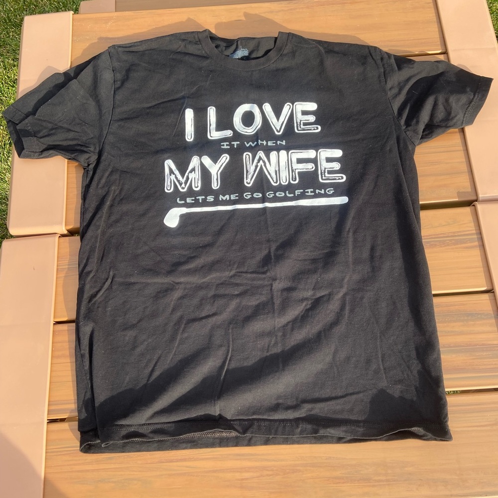 Men's X-Large Golfing meme shirt
